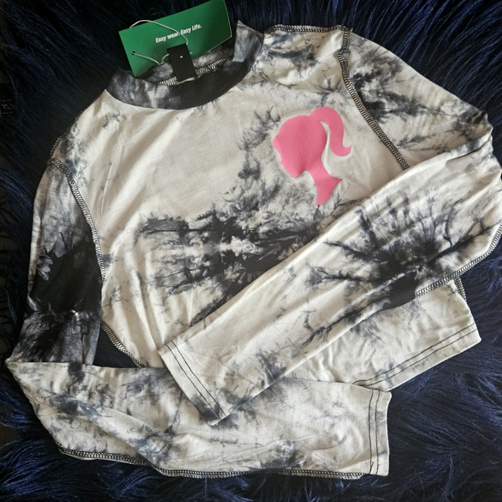 Custom barbie crop top